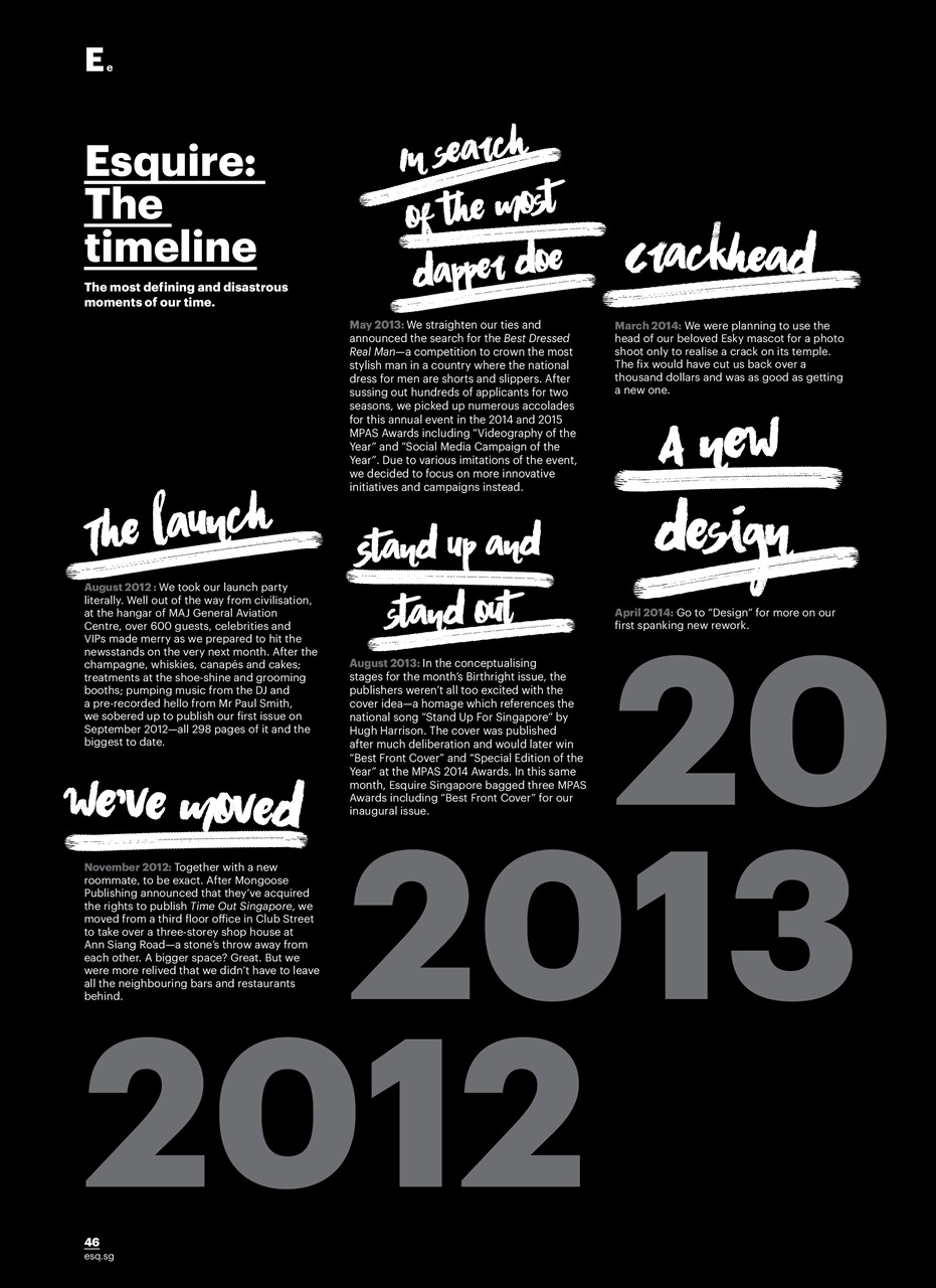 Esquire Singapore Preview Pages
