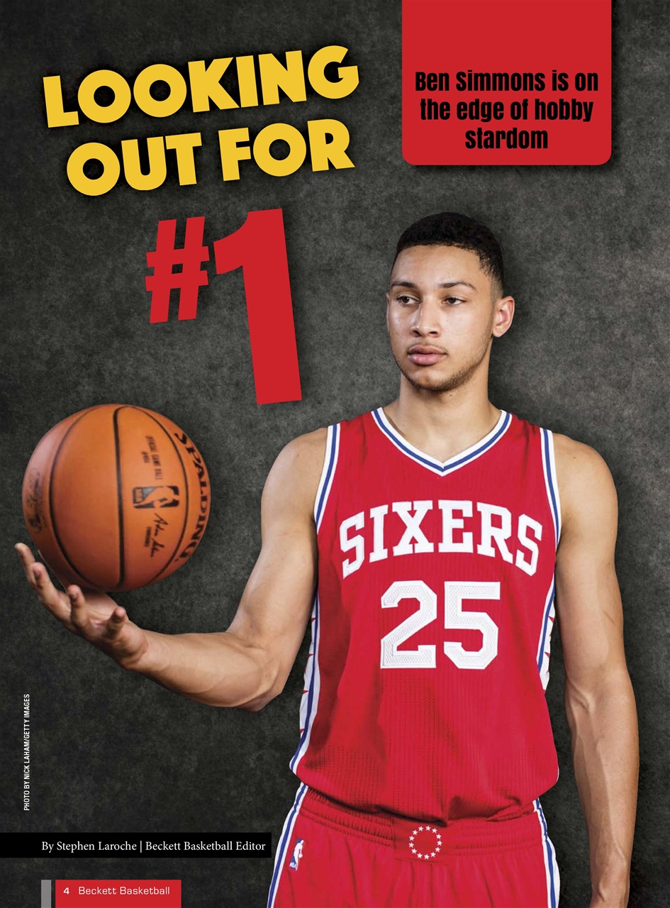 Beckett Basketball Magazine Preview Pages