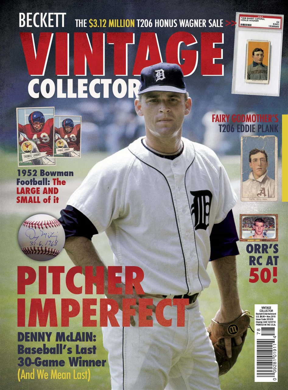 Beckett Vintage Collector Magazine Preview Pages