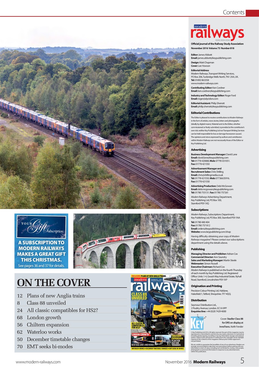 Modern Railways Preview Pages
