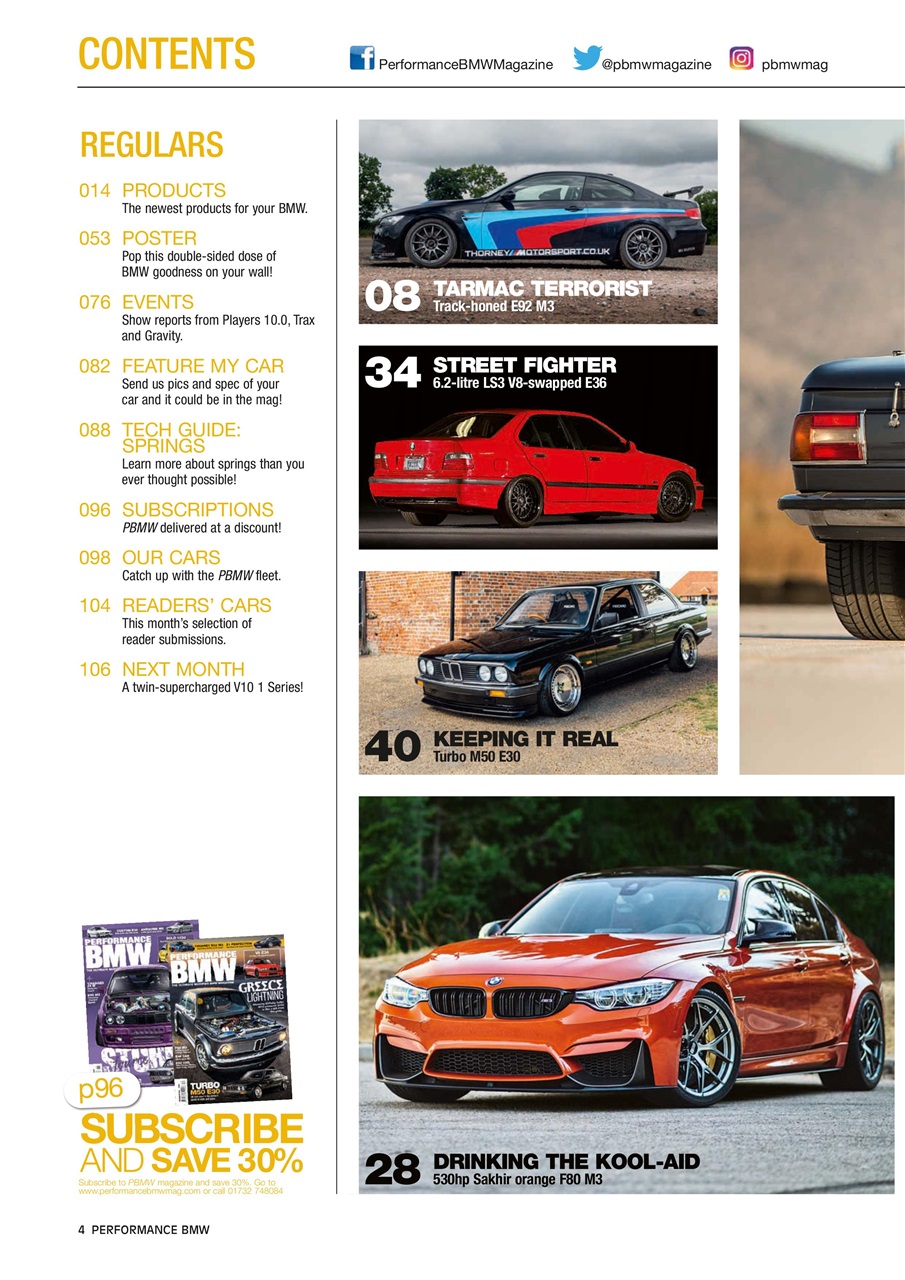 Performance BMW Preview Pages