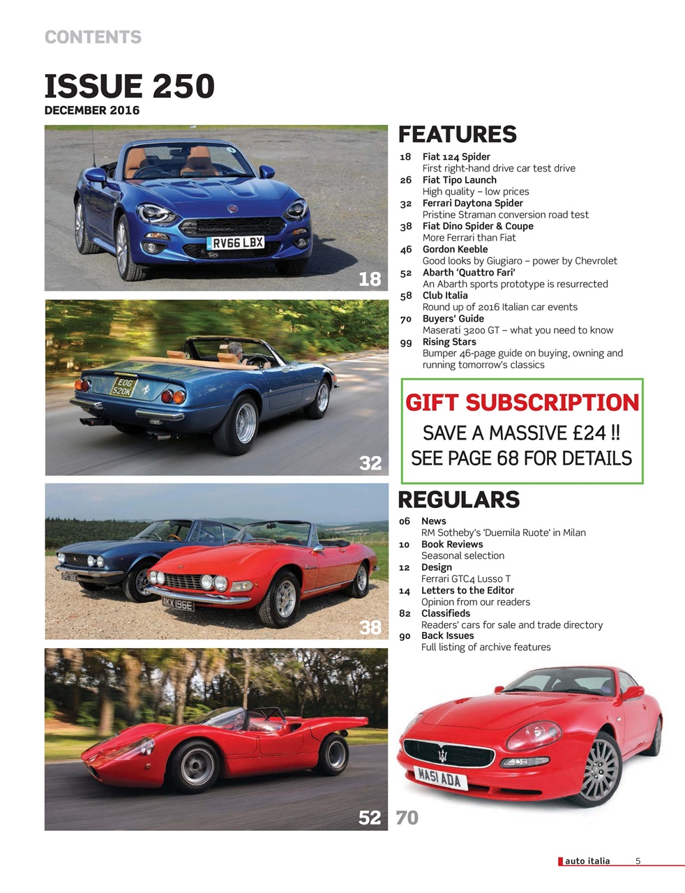 AutoItalia Magazine Preview Pages