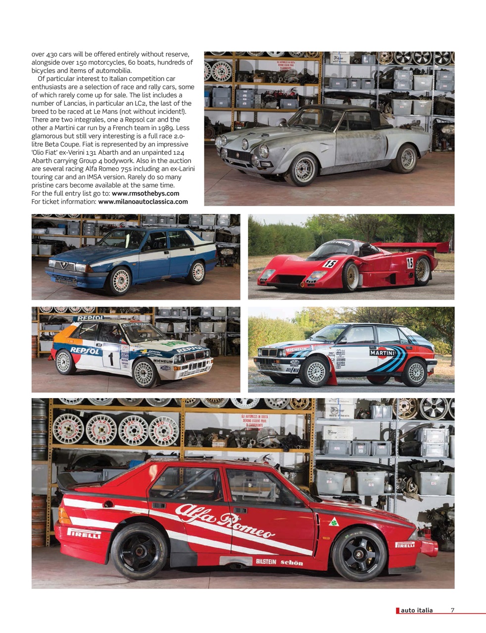 AutoItalia Magazine Preview Pages