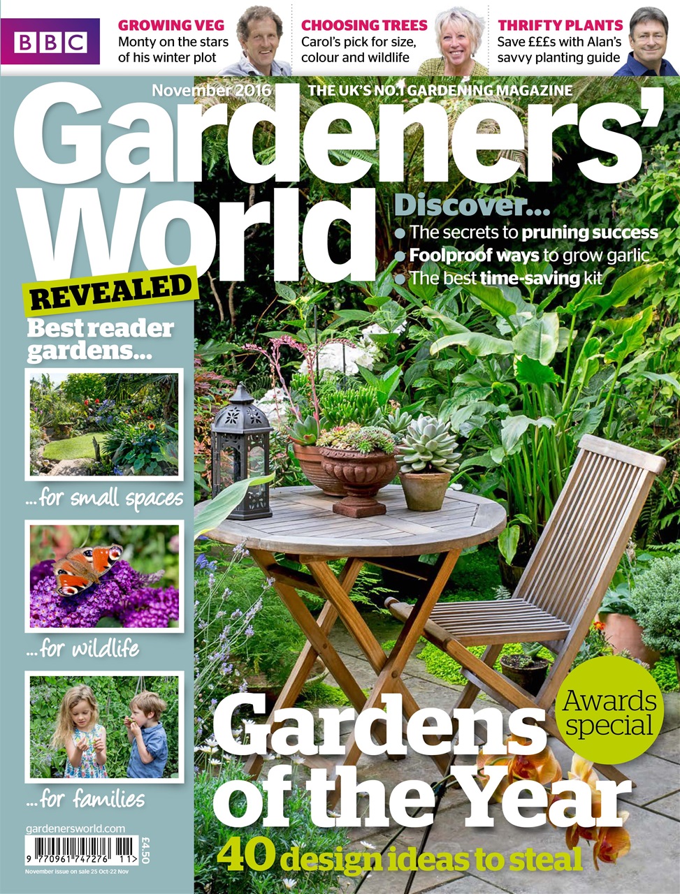 BBC Gardeners’ World Magazine Preview Pages