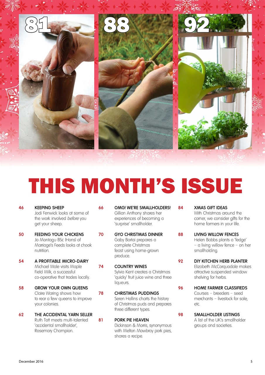 Home Farmer Magazine Preview Pages