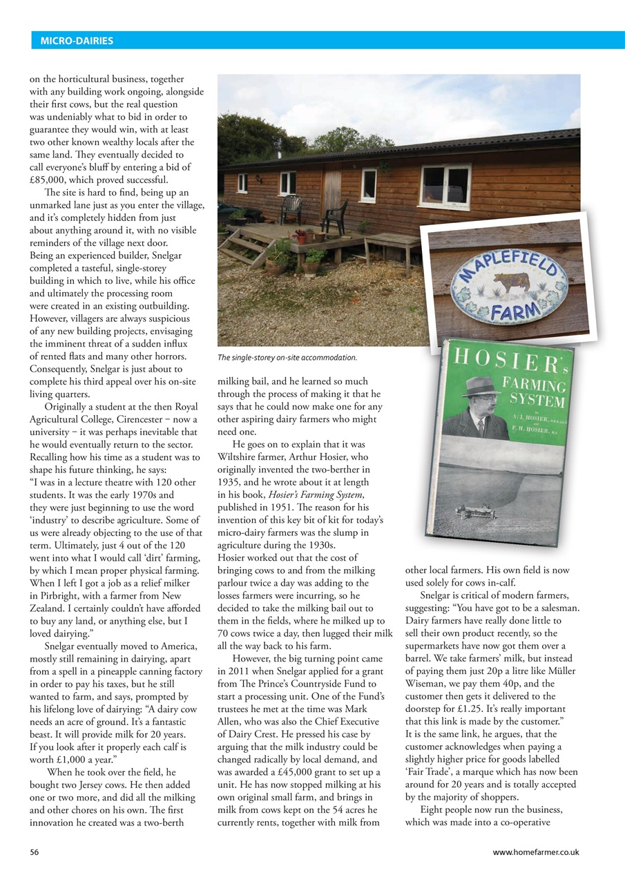 Home Farmer Magazine Preview Pages