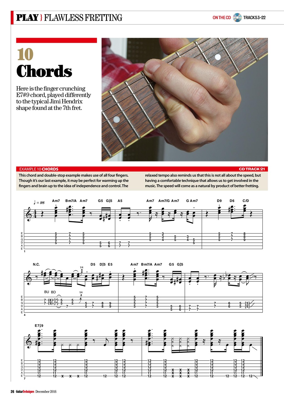 Guitar Techniques Preview Pages
