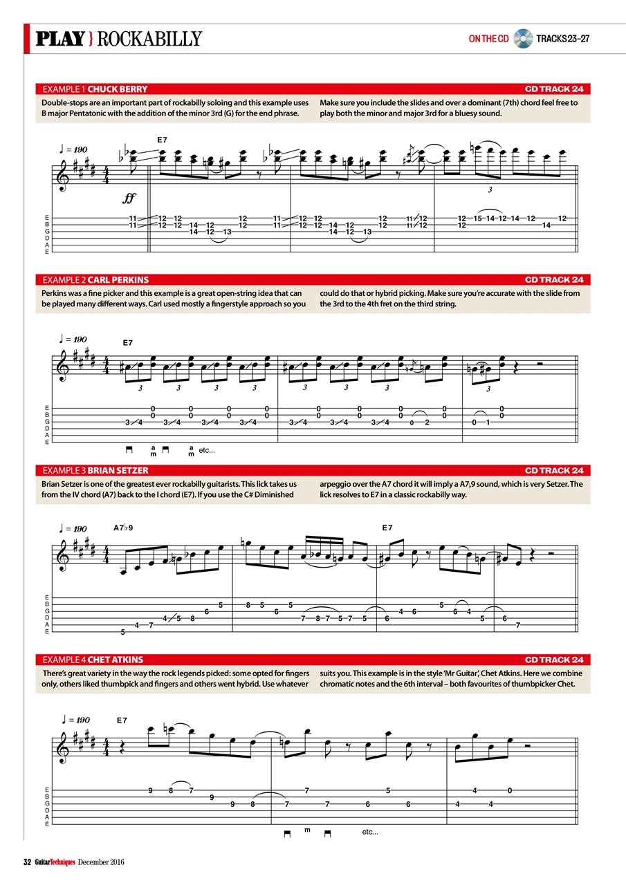Guitar Techniques Preview Pages