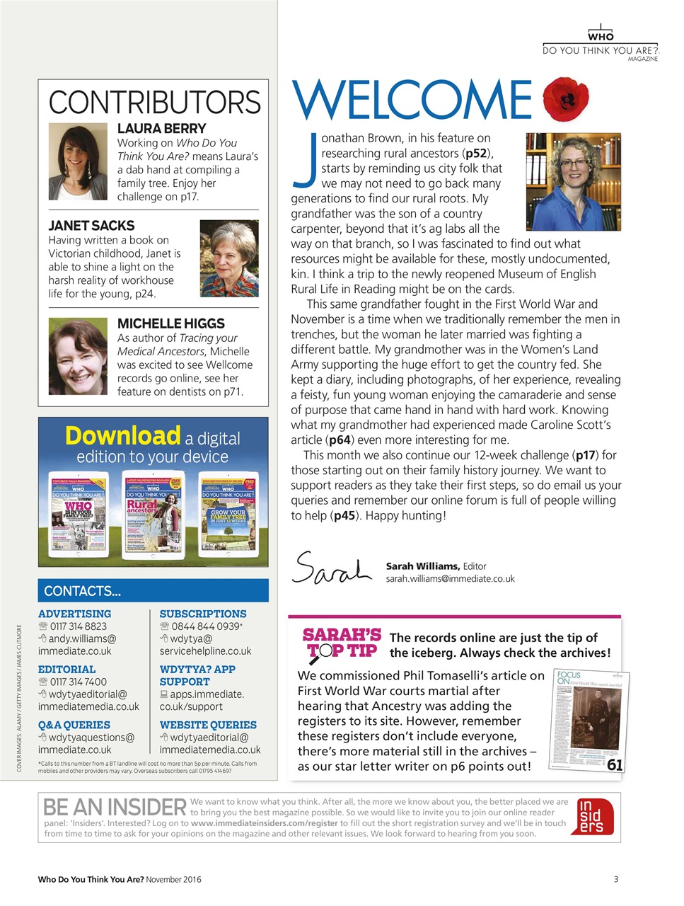 Who Do You Think You Are? Preview Pages