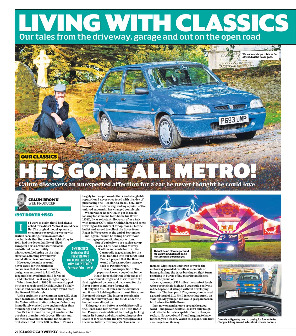 Classic Car Weekly Preview Pages
