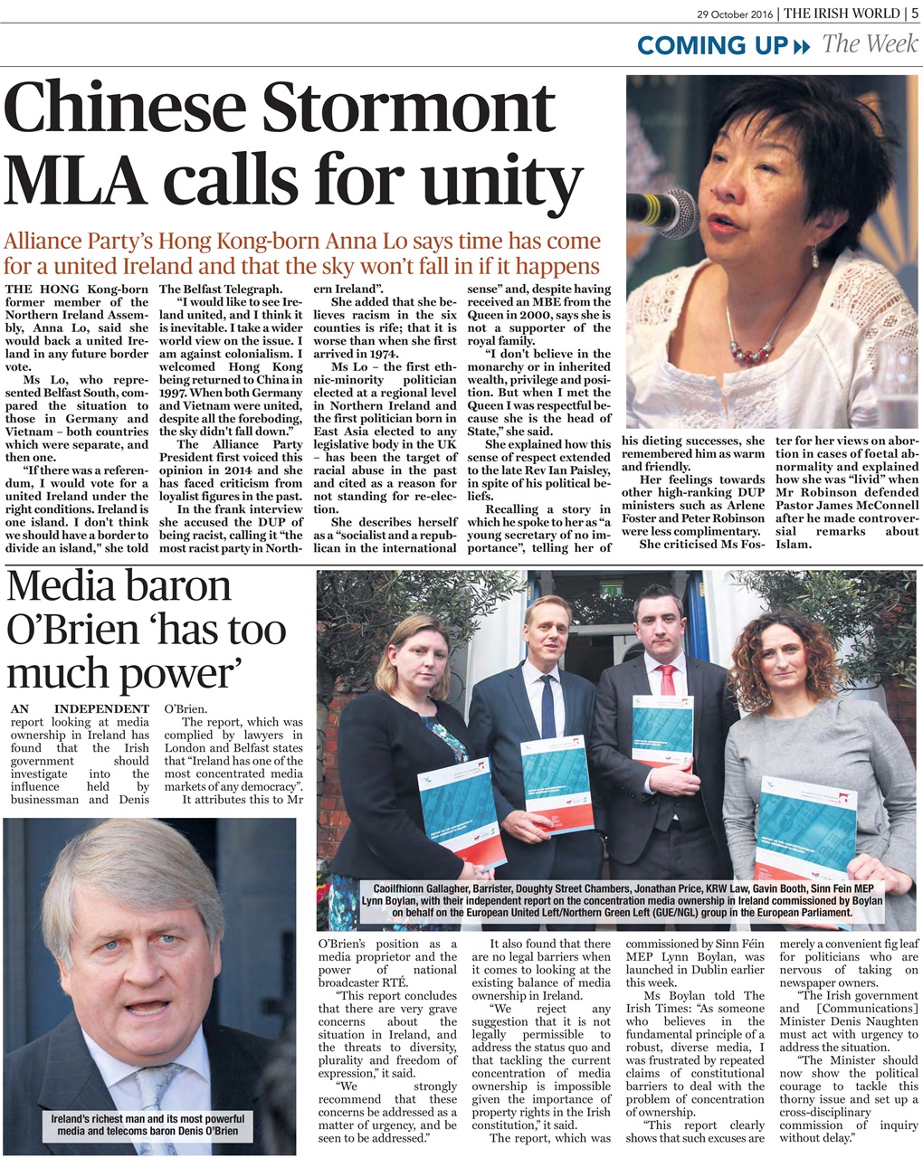 Irish World Preview Pages