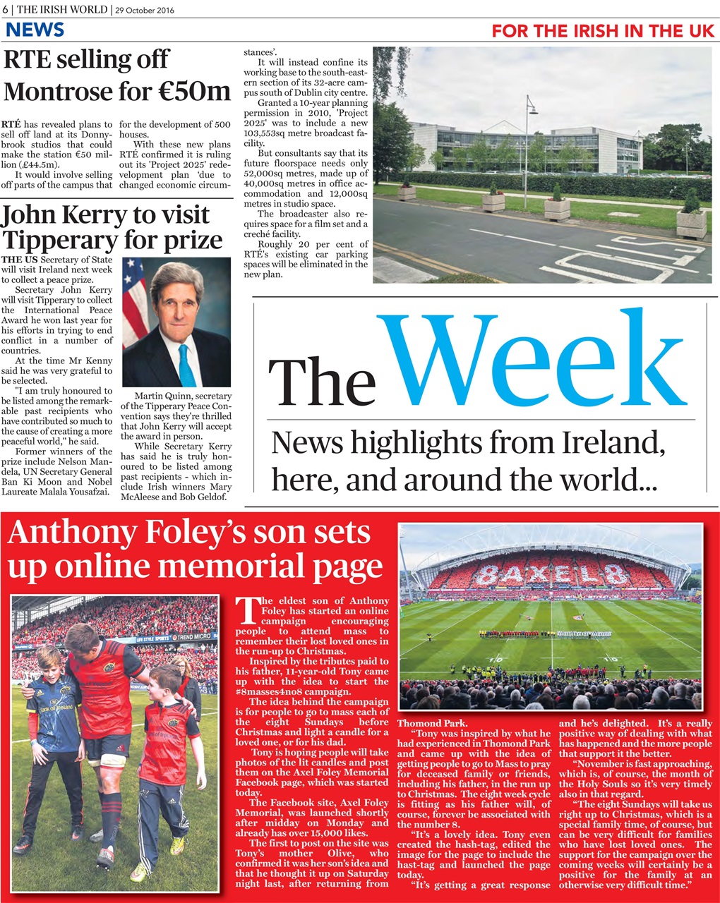 Irish World Preview Pages