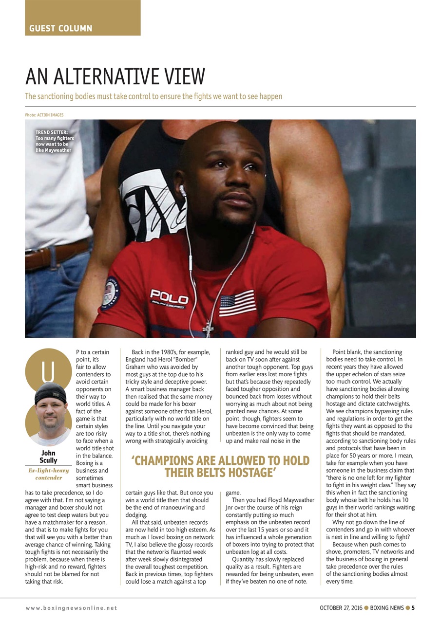Boxing News Preview Pages