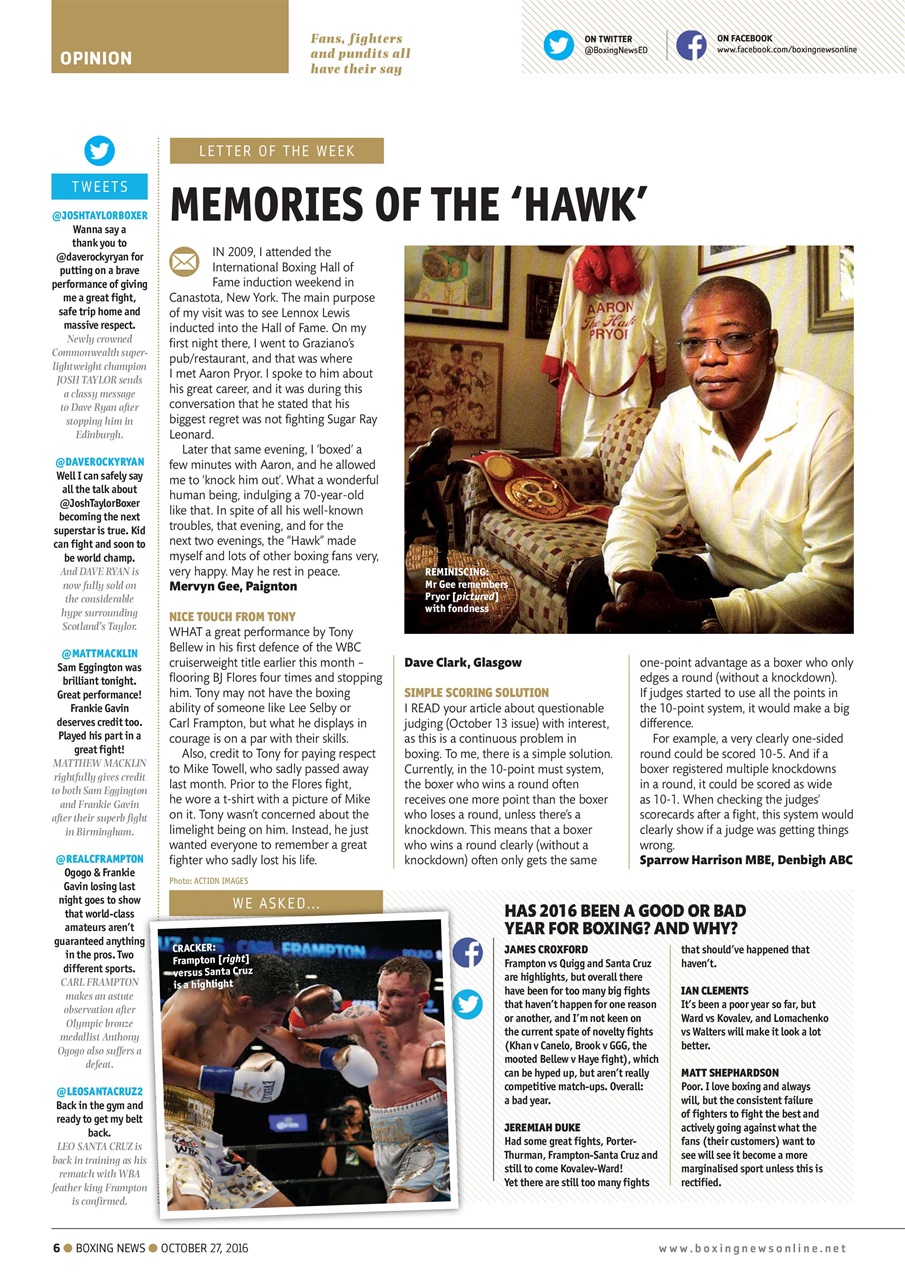 Boxing News Preview Pages