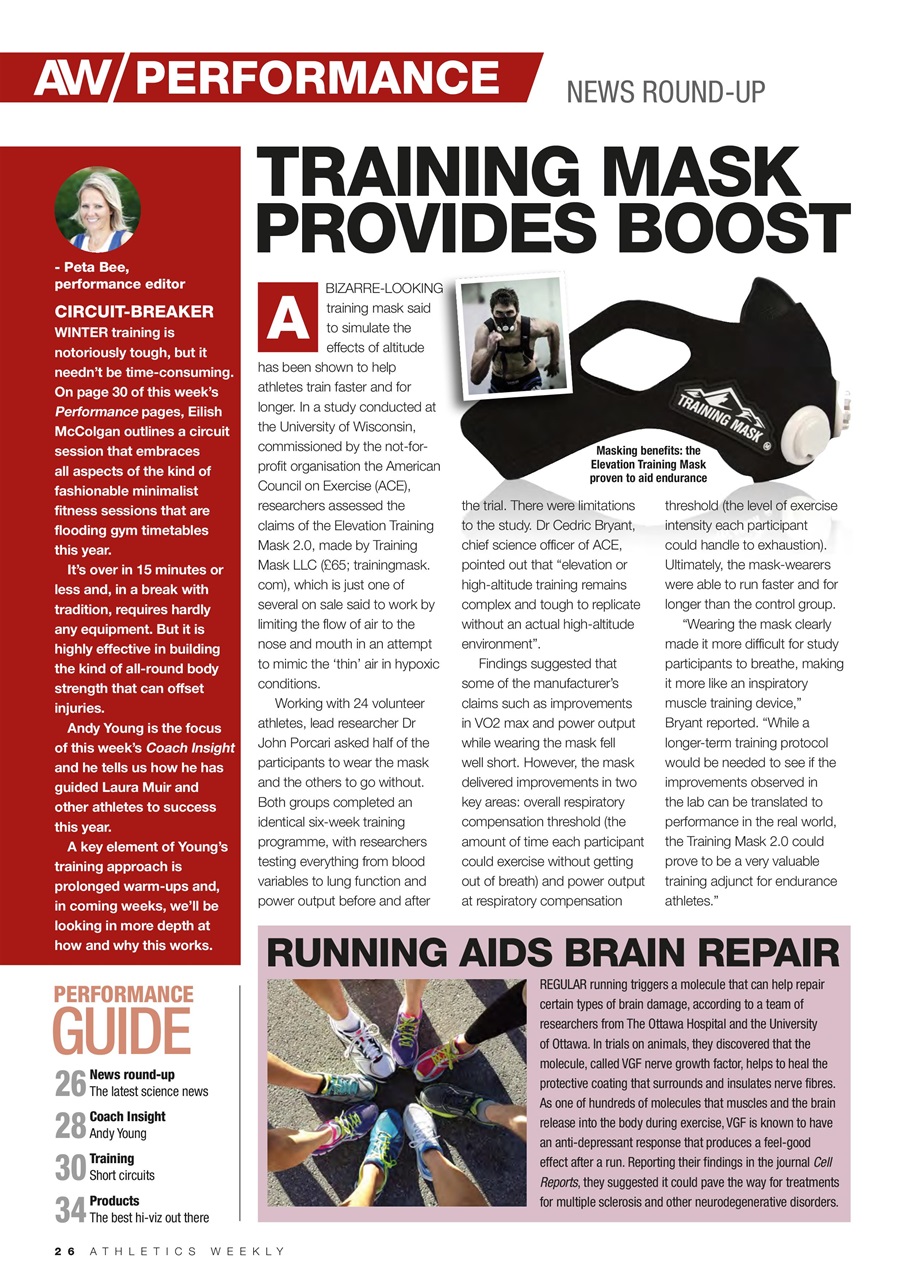 AW – Athletics Weekly Magazine Preview Pages