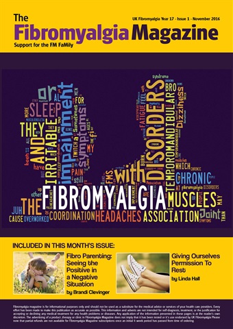 Fibromyalgia Magazine issue Fibromyalgia Magazine November 2016