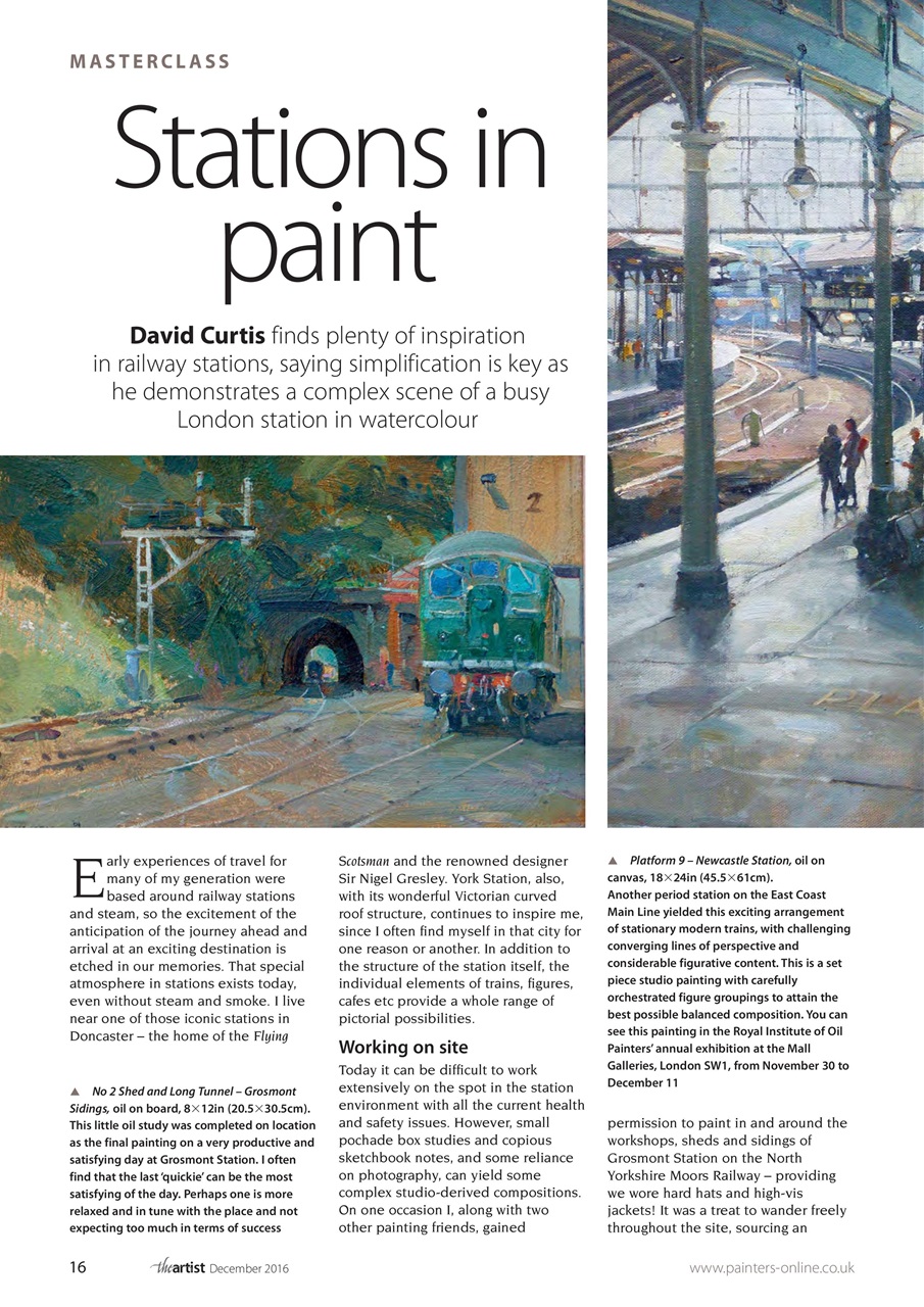 The Artist Preview Pages
