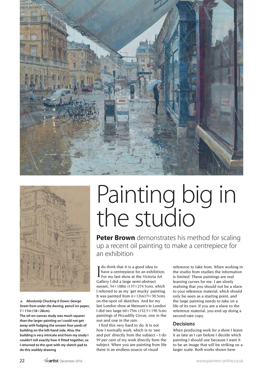 The Artist Preview Pages