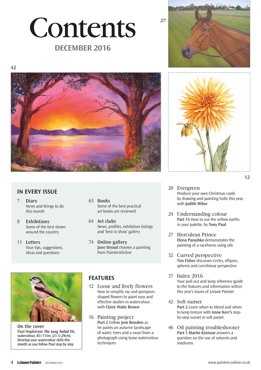 Leisure Painter & The Artist Preview Pages