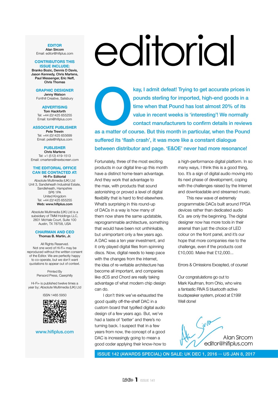 hi-fi+ Global Network Preview Pages