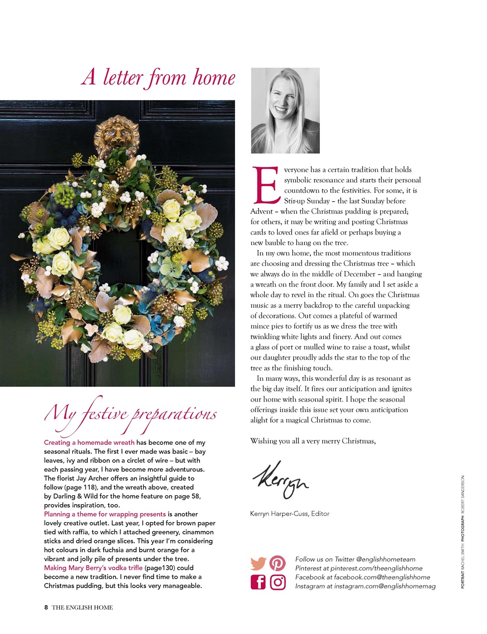 The English Home Preview Pages