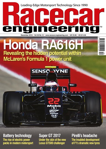 Racecar Engineering issue December 2016