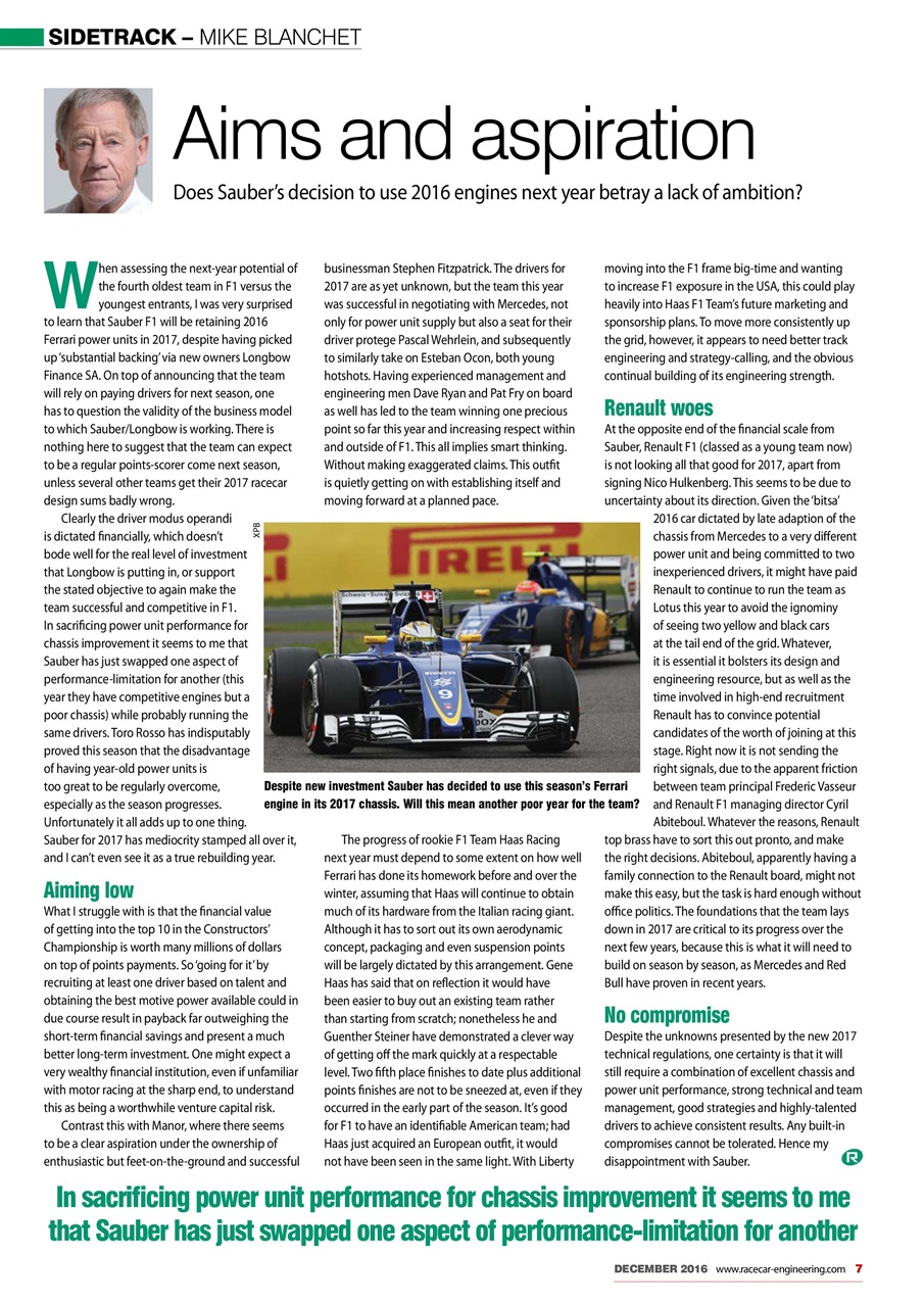 Racecar Engineering Preview Pages