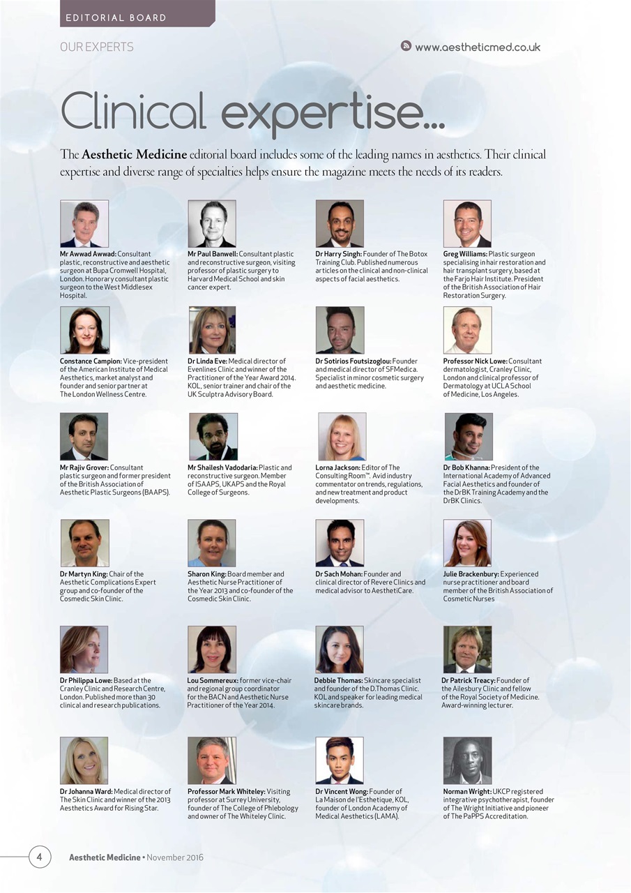 Aesthetic Medicine Preview Pages