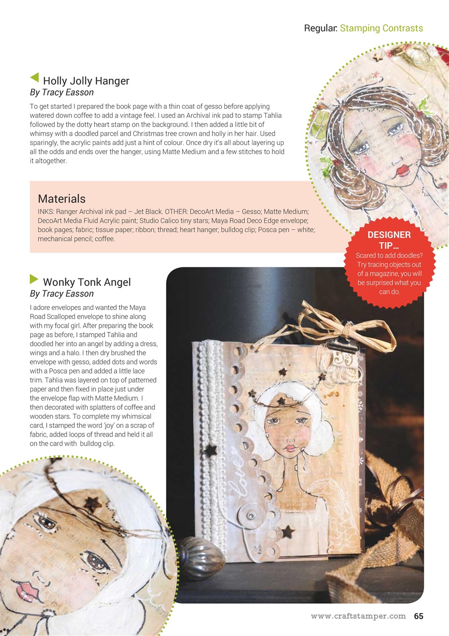 Craft Stamper Preview Pages
