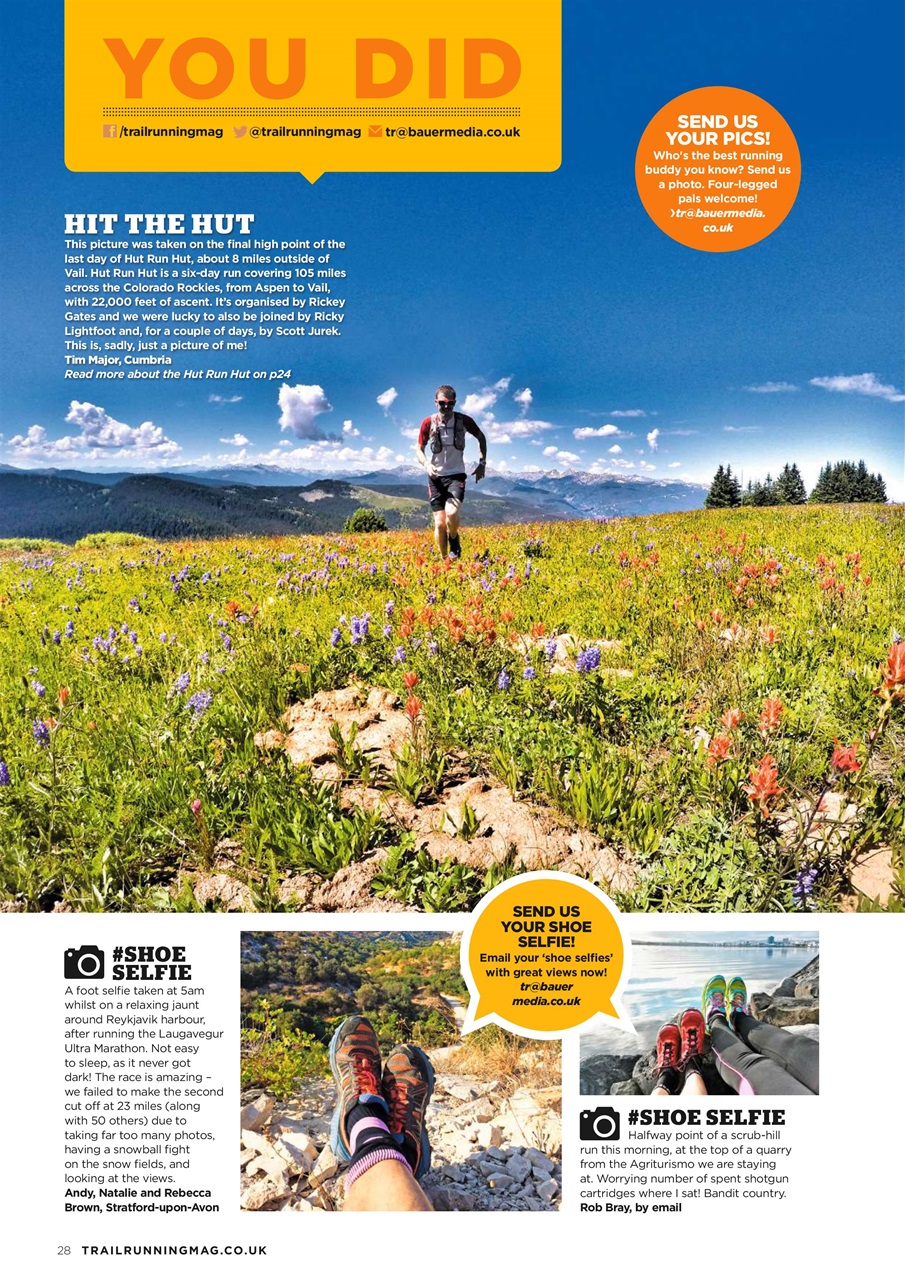 Trail Running Preview Pages