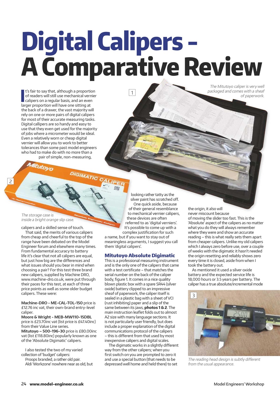 Model Engineer & Workshop Magazine Preview Pages