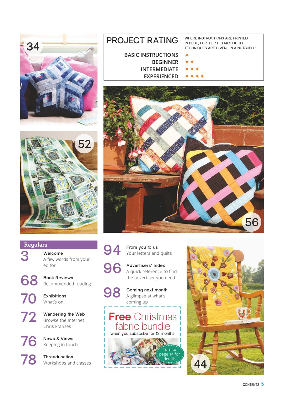 Patchwork and Quilting Preview Pages