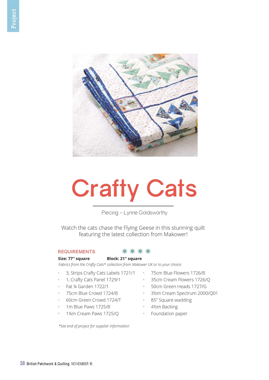 Patchwork and Quilting Preview Pages