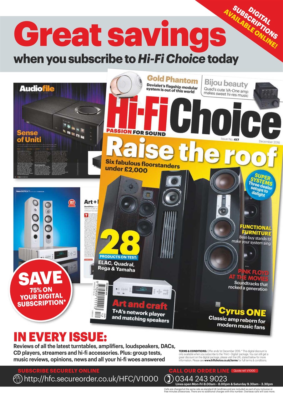 Hi-Fi Choice Preview Pages