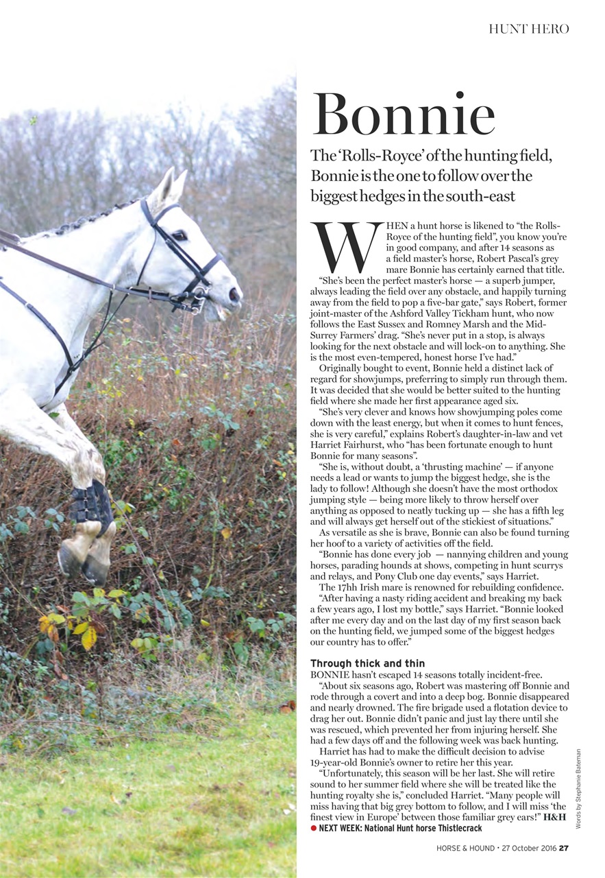 Horse & Hound Preview Pages