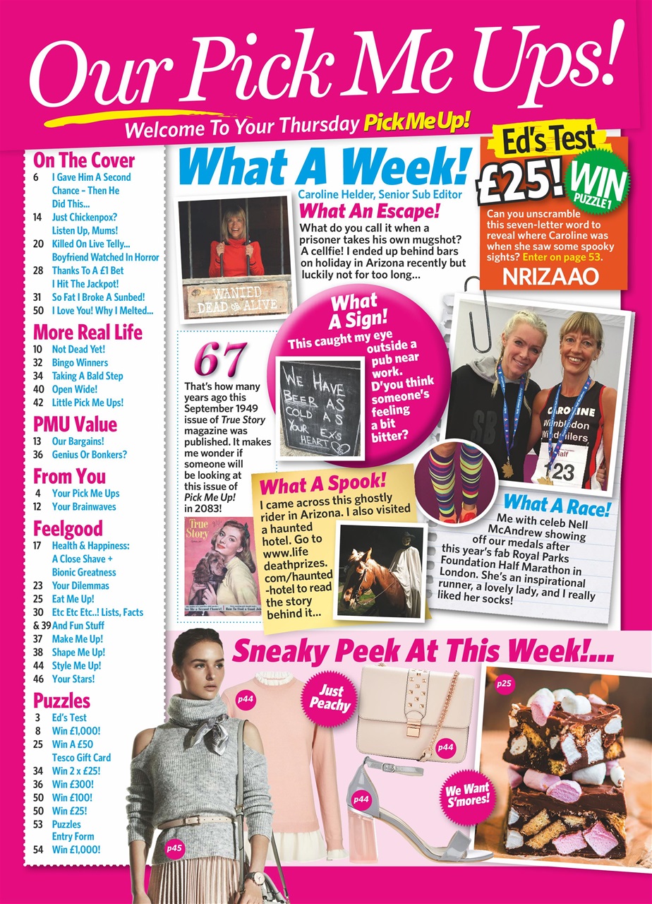 Pick Me Up Preview Pages