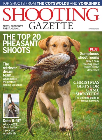 Shooting Gazette issue November 2016