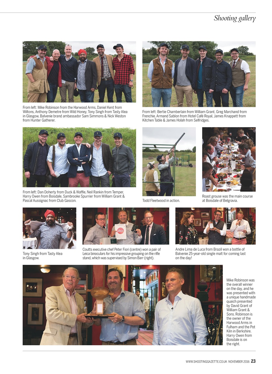Shooting Gazette Preview Pages