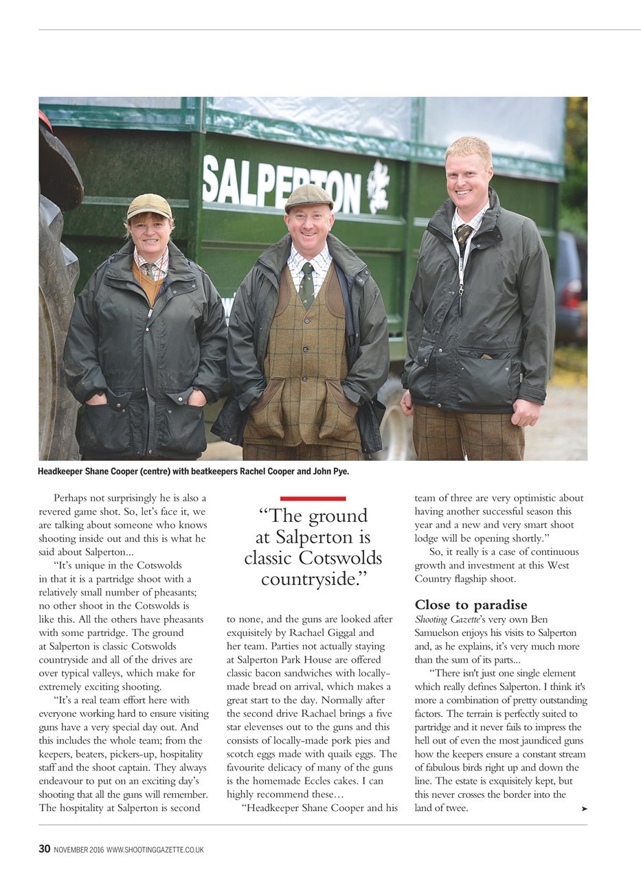 Shooting Gazette Preview Pages