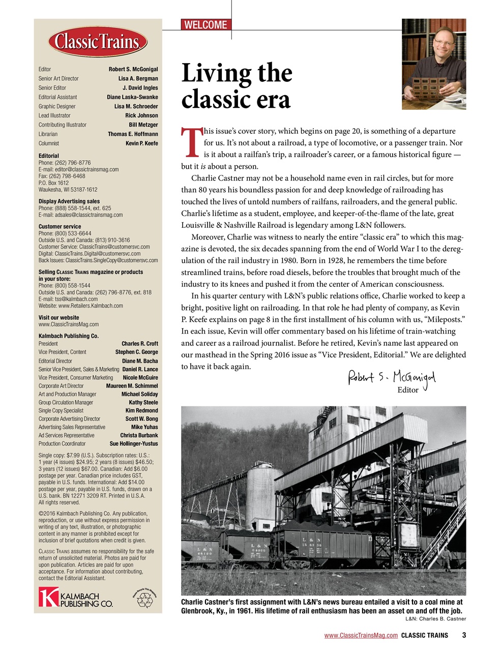 Classic Trains Preview Pages