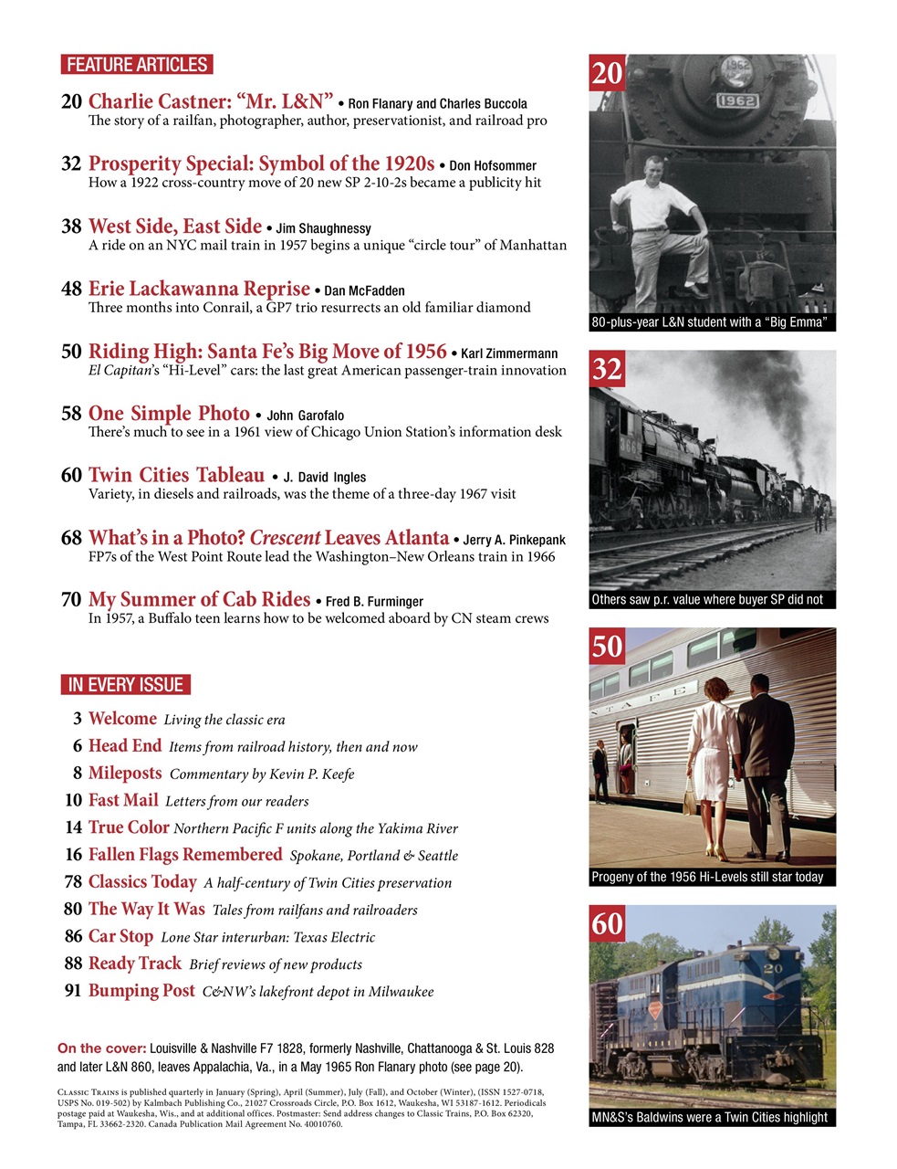 Classic Trains Preview Pages