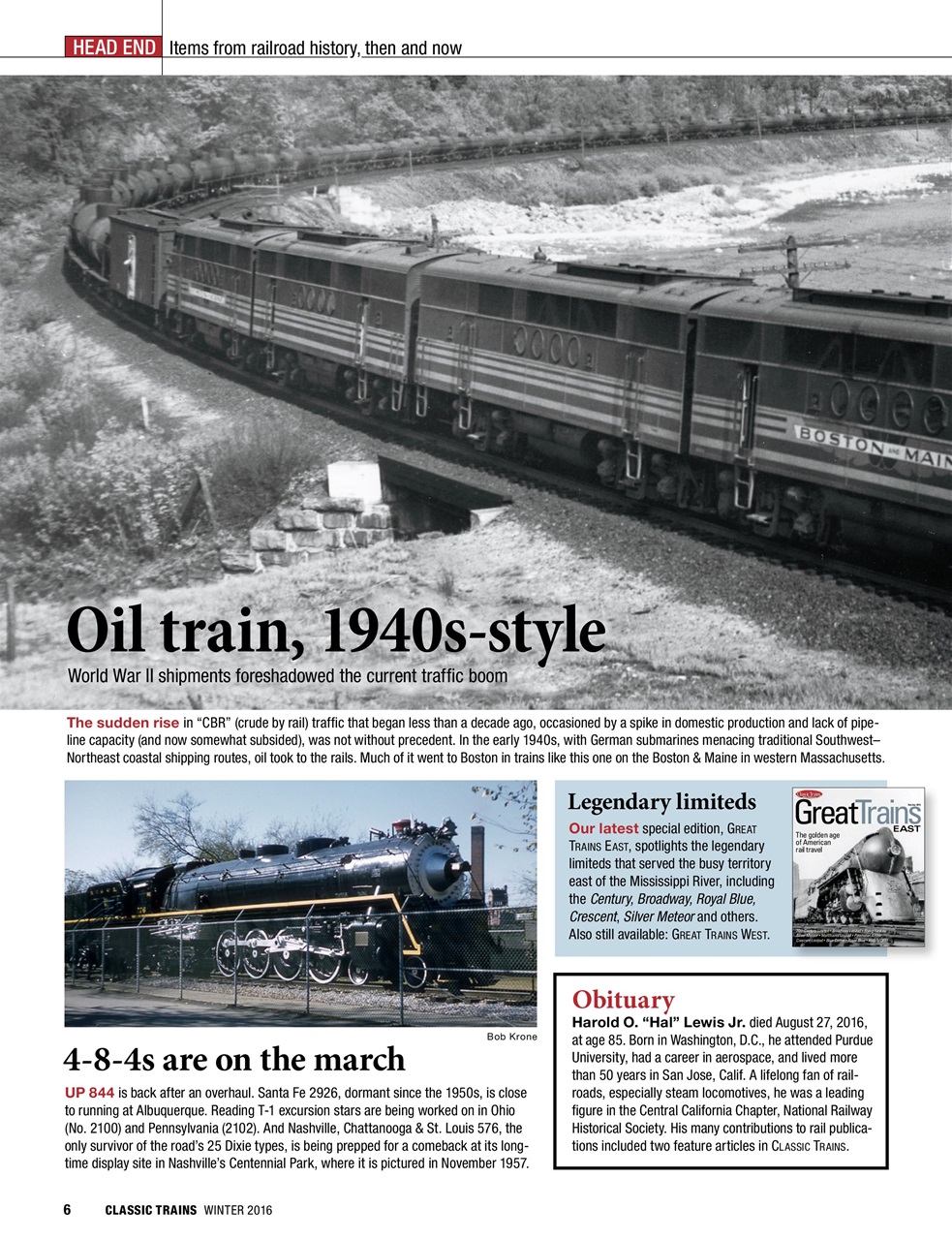Classic Trains Preview Pages