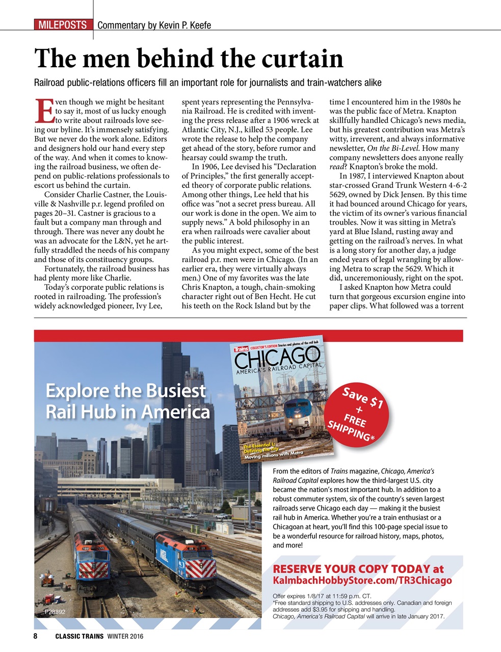 Classic Trains Preview Pages