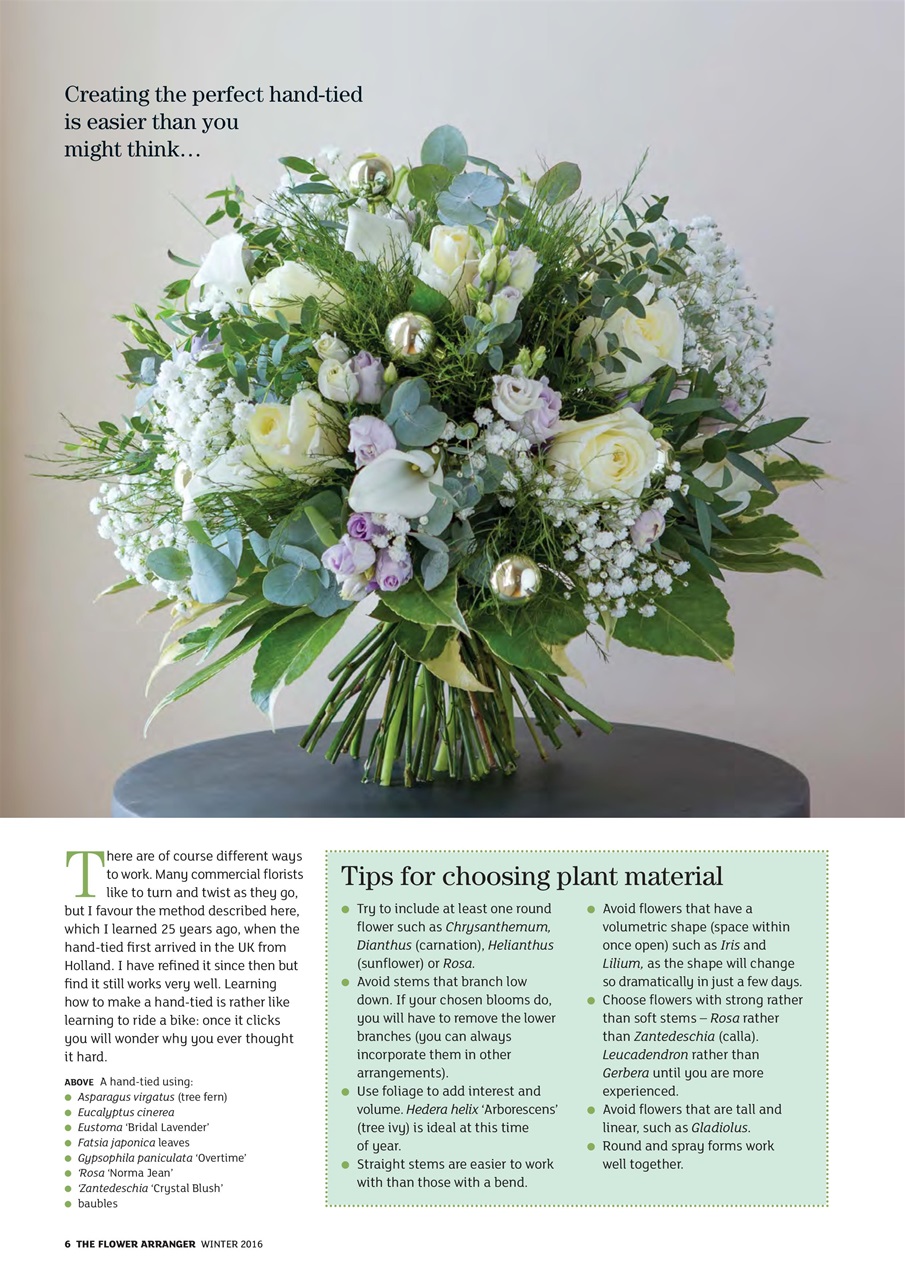 The Flower Arranger Preview Pages