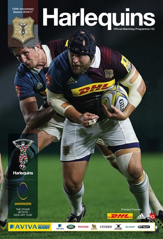 Harlequins issue Harlequins V Worcester Warriors