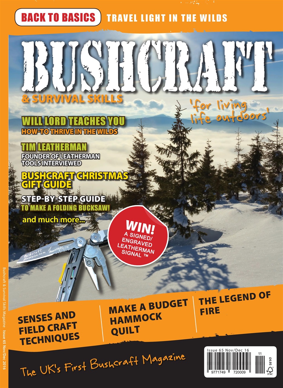 Bushcraft & Survival Skills Magazine Preview Pages