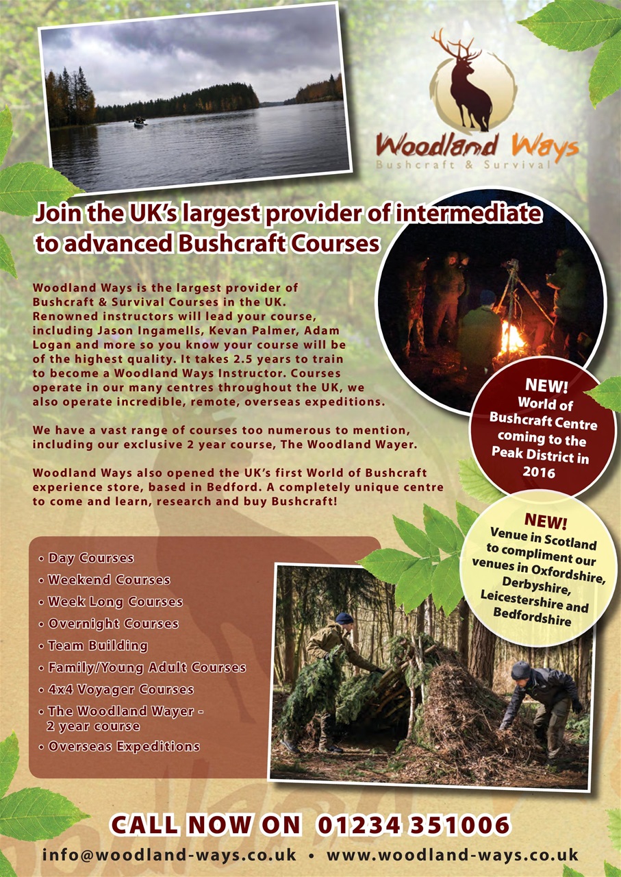 Bushcraft & Survival Skills Magazine Preview Pages