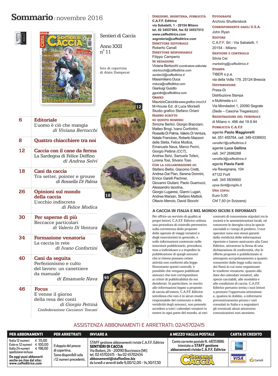 SENTIERI DI CACCIA Preview Pages