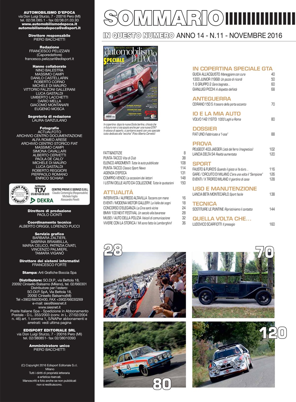 Automobilismo d'Epoca Preview Pages