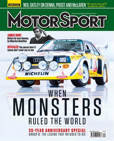 Motor Sport Magazine issue December 2016